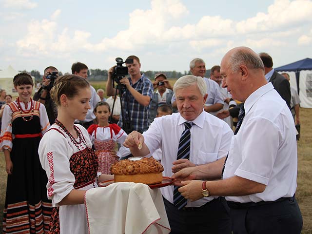 Николай Меркушкин на сергиевской земле